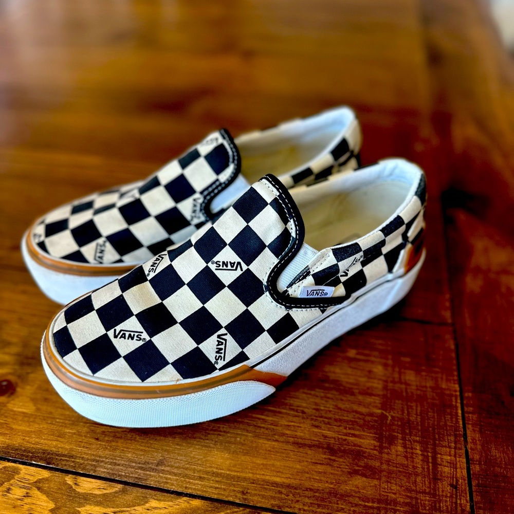 Vans Stacked Checker Platform RARE